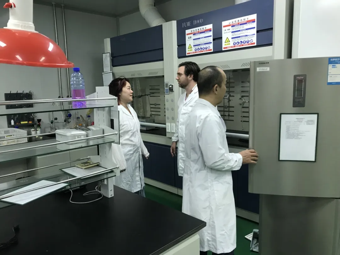 蝶恋花动态 | 美国新方向药理学研究中心合伙人、蝶恋花首席研究官（CRO）张博士一行莅临蝶恋花总部和生产基地